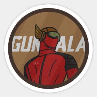 GUNDALA Character Illustration Sticker